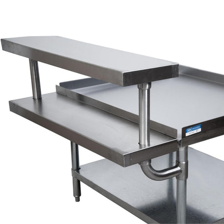 BK Resources EQ-PS15 15" Adjustable Plate Shelf For Equipment Stand