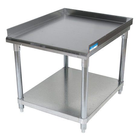 BK Resources VETS-2430 Stainless Equipment Stand with Galvanized Undershelf 24X30