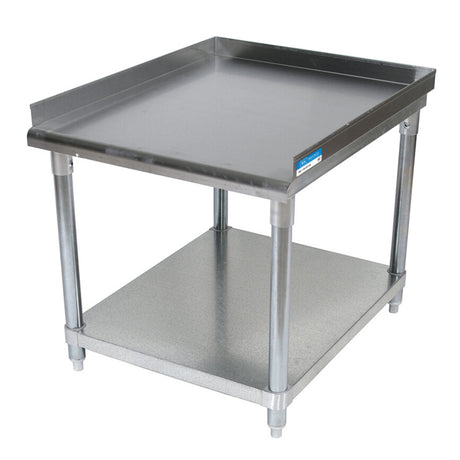 BK Resources VETS-3630 Stainless Equipment Stand with Galvanized Undershelf 36X30