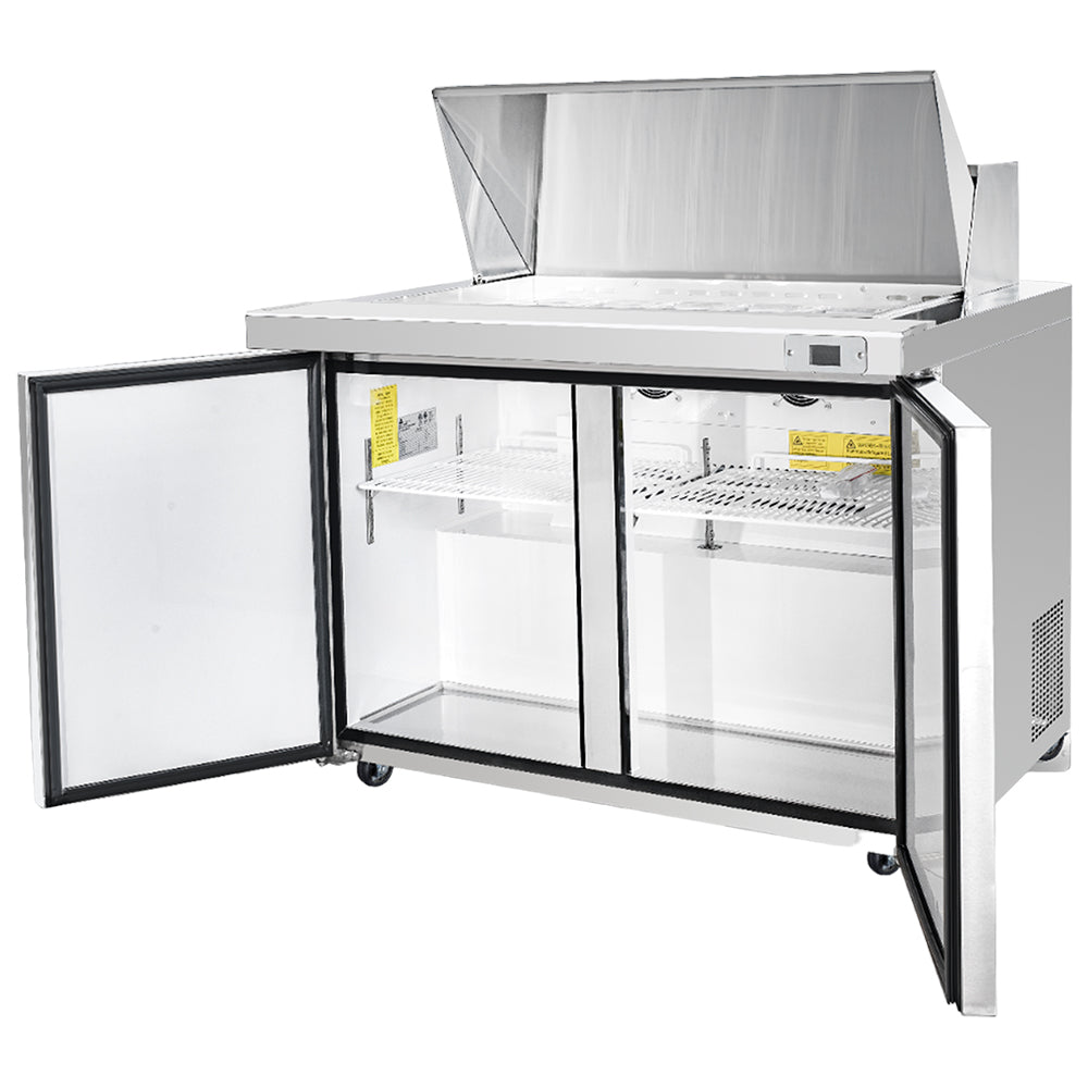 Frigos Value Series FGV-SWPT-48 48" 2 Door Refrigerated Sandwich Prep Table