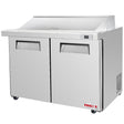 Frigos Value Series FGV-SWPT-48 48" 2 Door Refrigerated Sandwich Prep Table