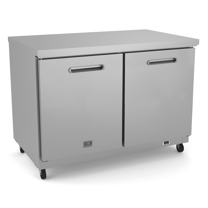 Kelvinator KCHUC48F 48" Two Solid Door Undercounter Freezer 12 Cu. Ft.