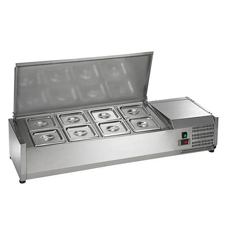 Arctic Air ACP48 48" Refrigerated Countertop Sandwich Prep Unit - Kitchen Pro Restaurant Equipment