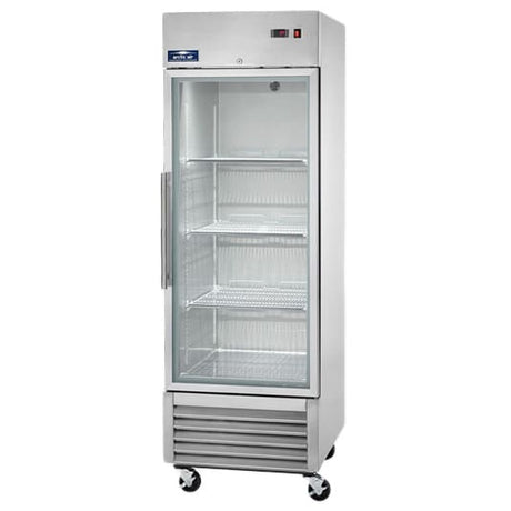 Arctic Air AGR23 27" Reach-In Refrigerator Single Glass Door 23 Cu Ft - Kitchen Pro Restaurant Equipment