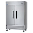 Arctic Air AR49 54" 2 Solid Door Reach-In Refrigerator 49 Cu Ft - Kitchen Pro Restaurant Equipment