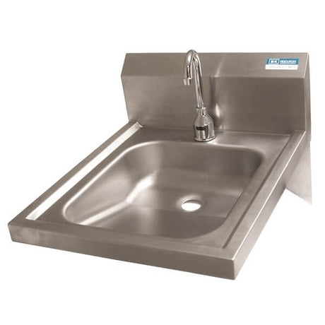 BK Resources BKHS-ADA-D-1-P-G Deckmount ADA Hand Sink Single Faucet Hole - Kitchen Pro Restaurant Equipment