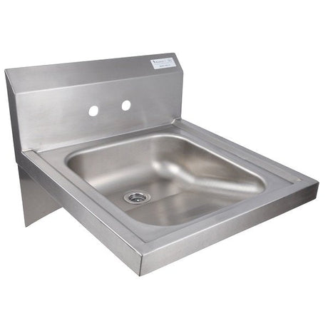 BK Resources BKHS-ADA-S Splashmount 2 Hole ADA Hand Sink - Kitchen Pro Restaurant Equipment