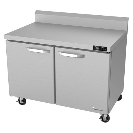 Blue Air BLUF48-WT-HC 48.38'' 2 Section Worktop Freezer 13.1 Cu Ft - Kitchen Pro Restaurant Equipment