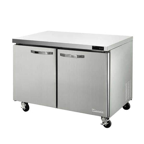 Blue Air BLUR48-HC 48.38'' 2 Section Undercounter Refrigerator 13.1 Cu Ft - Kitchen Pro Restaurant Equipment
