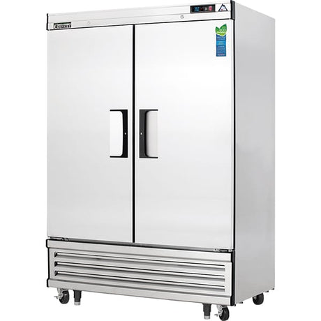 Everest EBR2 Reach-In Refrigerator 2 Solid Doors 50 cu.ft - Kitchen Pro Restaurant Equipment