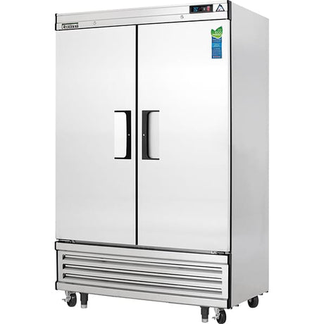 Everest EBSR2 Reach-In Refrigerator 2 Solid Doors 48 cu.ft - Kitchen Pro Restaurant Equipment