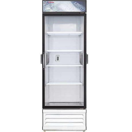 Everest EMGR24C Reach-In Chromatography Refrigerator 1 Glass Doors 25 cu.ft - Kitchen Pro Restaurant Equipment