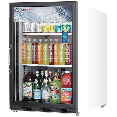 Everest EMGR5 Countertop Merchandising Refrigerator 1 Glass Doors 5 cu.ft - Kitchen Pro Restaurant Equipment