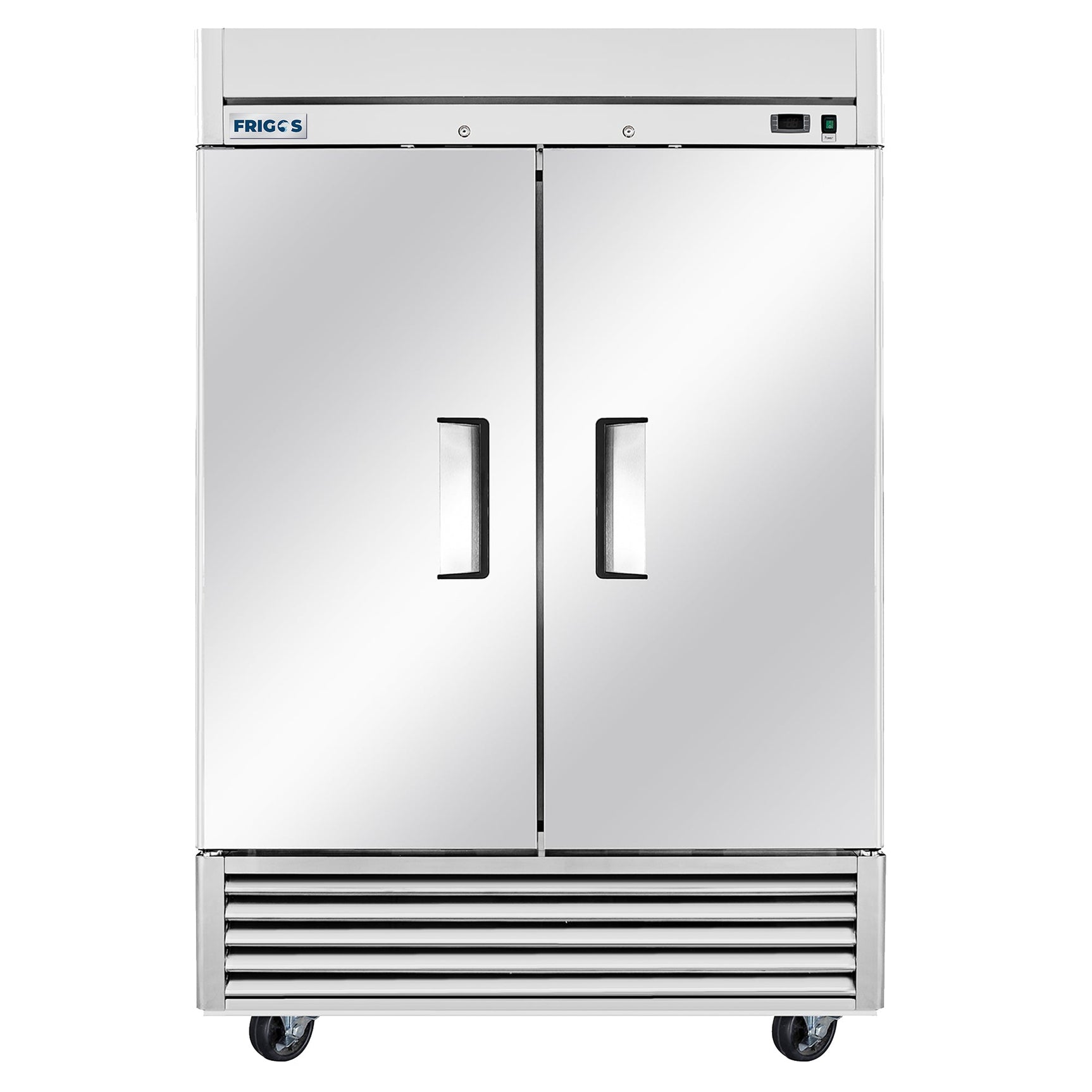 Frigos FG-FZ-2D 54" Solid 2 Door Reach-In Commercial Freezer 47 Cu Ft - Kitchen Pro Restaurant Equipment