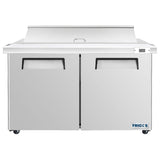 Frigos FG-SWPT-60 60" 2 Door Refrigerated Sandwich Prep Table - Kitchen Pro Restaurant Equipment