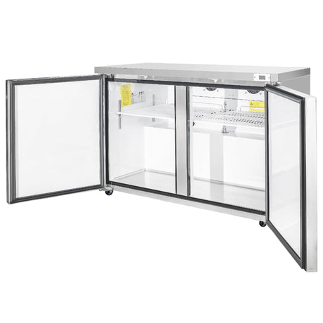 Frigos FG-UCFZ-48 48" 2 Door Undercounter Freezer - Kitchen Pro Restaurant Equipment