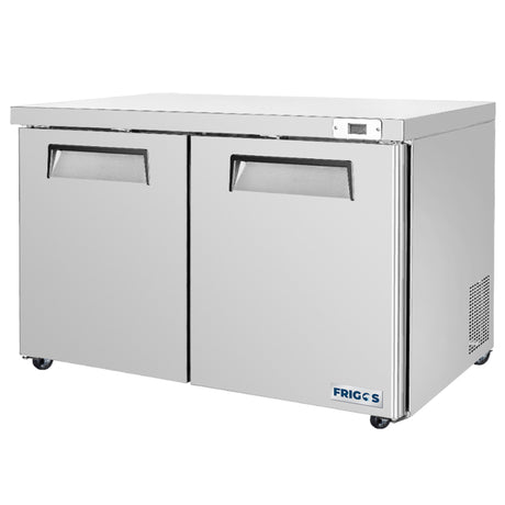 Frigos FG-UCRF-60 60" 2 Door Undercounter Refrigerator - Kitchen Pro Restaurant Equipment