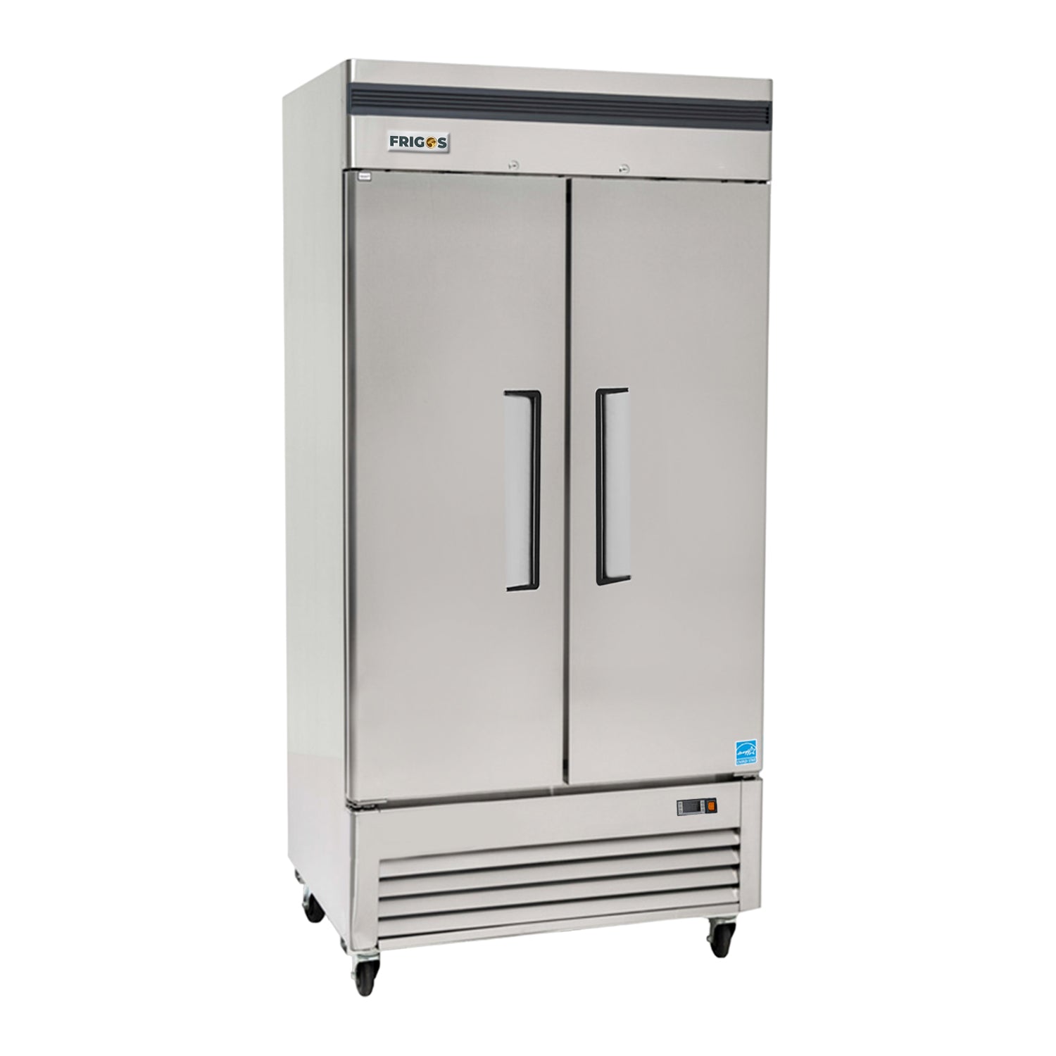 Frigos Premium FGP-RF-2DBC/40 40” Reach-In Refrigerator Double Solid Door 35 Cu Ft - Kitchen Pro Restaurant Equipment