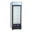 Frigos Premium FGP-RFM-23 27" Swing Glass Door Merchandiser Refrigerator – 23 Cu Ft - Kitchen Pro Restaurant Equipment