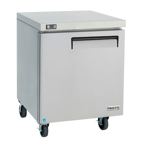 Frigos Premium FGP-UCRF-27 1-Door Undercounter Refrigerator 6.5 Cu Ft - Kitchen Pro Restaurant Equipment