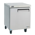 Frigos Premium FGP-UCRF-27 1-Door Undercounter Refrigerator 6.5 Cu Ft - Kitchen Pro Restaurant Equipment