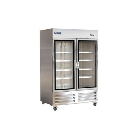 IKON IB54FG Double Glass Door Reach-In Freezer - Bottom Mount - Kitchen Pro Restaurant Equipment