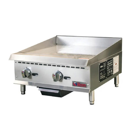 IKON IMG-24 24" Gas Countertop Griddle with Manual Controls - 60K BTU - Kitchen Pro Restaurant Equipment