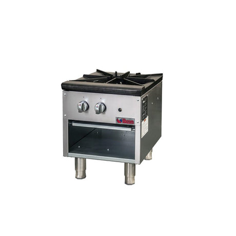 IKON ISP-18 Gas Stock Pot Range - 80K BTU - Kitchen Pro Restaurant Equipment