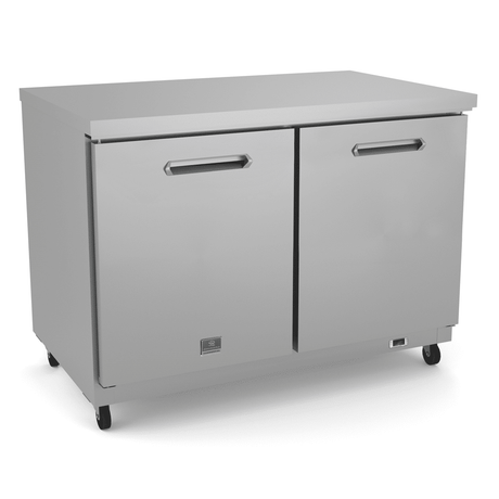 Kelvinator KCHUC48R 48" 2-Door Undercounter Refrigerator 48 Cu Ft - Kitchen Pro Restaurant Equipment
