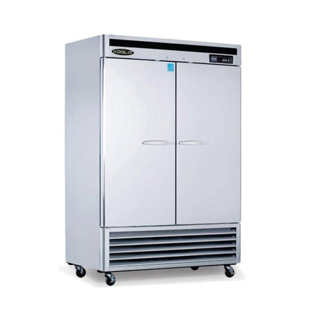 Kool-It KBSF-2 54" Solid Two Door Reach-In Freezer - Bottom Mount - Kitchen Pro Restaurant Equipment