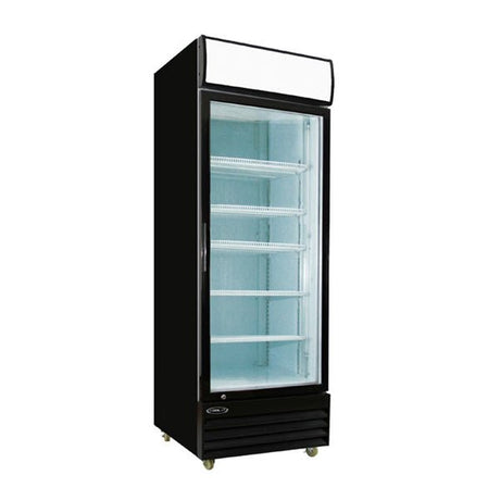 Kool-It KGM-23 27.6" Swing Glass Door Refrigerated Merchandiser with LED Lighting - Kitchen Pro Restaurant Equipment