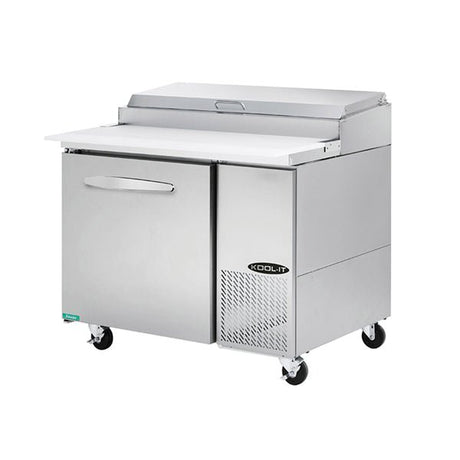 Kool-It KPT-44-1 44" 1-Section Refrigerated Pizza Prep Table - Kitchen Pro Restaurant Equipment