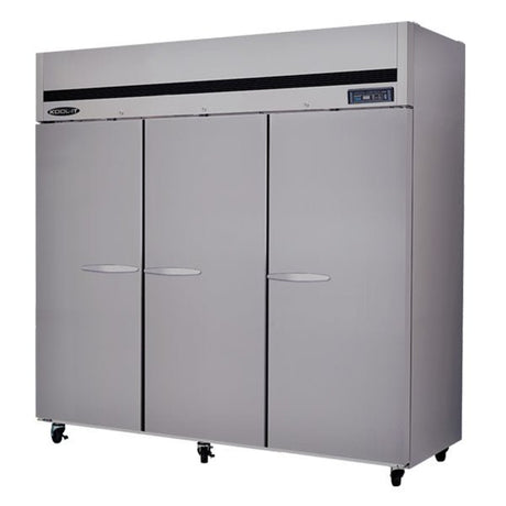 Kool-It KTSR-3 81" Solid Three Door Reach-In Refrigerator - Top Mounted - Kitchen Pro Restaurant Equipment