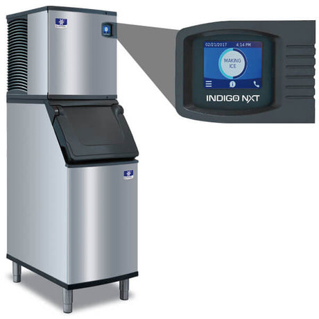 Manitowoc IDT0620A-161 22" Air Cooled Half Dice Ice Machine Indigo NXT - 115V, 560 lb. - Kitchen Pro Restaurant Equipment