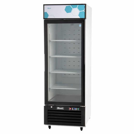 Migali C-23RM-HC 27" Swing Glass Door Merchandiser Refrigerator – 23 Cu Ft - Kitchen Pro Restaurant Equipment