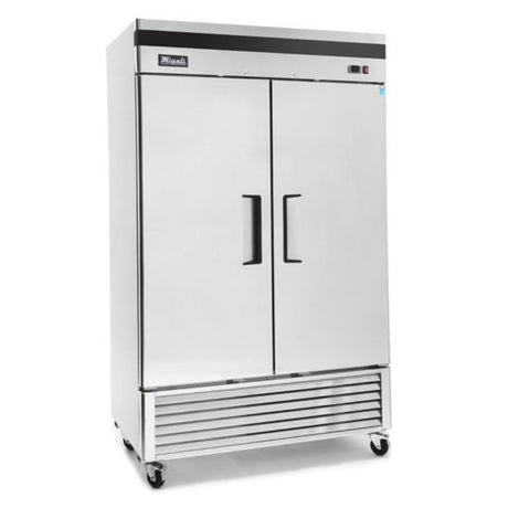 Migali C-2FB-HC 54” Bottom Mount Double Solid Door Reach-In Freezer 49 Cu Ft - Kitchen Pro Restaurant Equipment