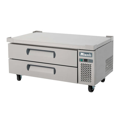 Migali C-CB52-HC 52" 2 Drawer Refrigerated Chef Base - Kitchen Pro Restaurant Equipment