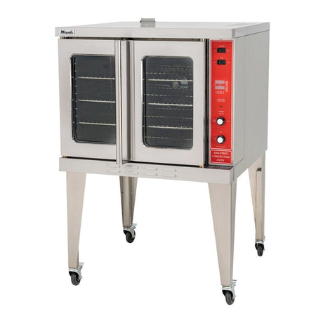 Migali C-CO1-LP Single Full Size Liquid Propane Convection Oven - 46,000 BTU - Kitchen Pro Restaurant Equipment