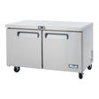 Migali C-U60R-HC Double Door Undercounter Refrigerator – 18.2 Cu Ft - Kitchen Pro Restaurant Equipment