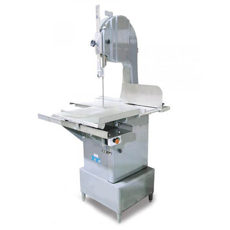Omcan 10271 Tabletop Vertical Band Saw with 98" Blade - 2 HP, 220V - Kitchen Pro Restaurant Equipment