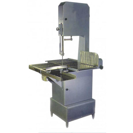 Omcan 10272 Tabletop Vertical Band Saw with 126" Blade - 3 HP, 220V - Kitchen Pro Restaurant Equipment