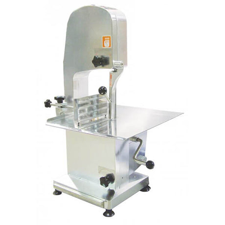 Omcan 19457 Tabletop Vertical Band Saw with 65" Blade - 0.9 HP, 110V - Kitchen Pro Restaurant Equipment