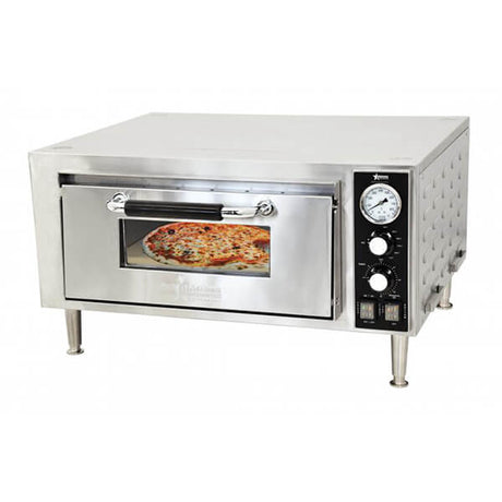Omcan 24210 18" Commercial Countertop Pizza Oven - 120V, 1800W - Kitchen Pro Restaurant Equipment