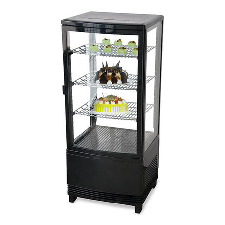 Omcan 25826 16" Countertop Refrigerated Display Case - 2.8 Cu. Ft. - Kitchen Pro Restaurant Equipment