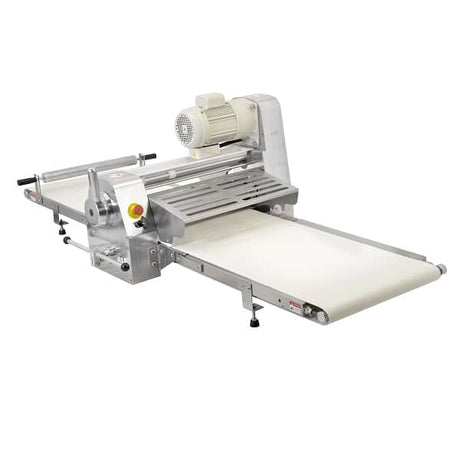Omcan 42154 Countertop Reversible Dough Sheeter 108" Conveyor Lenght 0.5HP - Kitchen Pro Restaurant Equipment