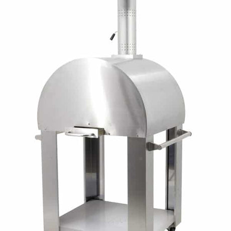Omcan 43113 Pizza Oven Wood Burning Stainless Steel - Kitchen Pro Restaurant Equipment