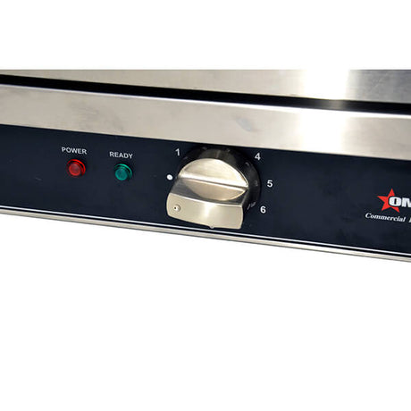 Omcan 43450 Countertop Electric Salamander Broiler - 240V 3200W - Kitchen Pro Restaurant Equipment