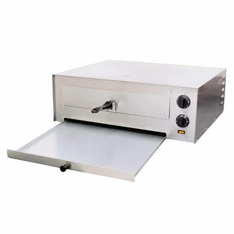 Omcan 44308 Stainless Steel Countertop Pizza Oven 1,700W - Kitchen Pro Restaurant Equipment