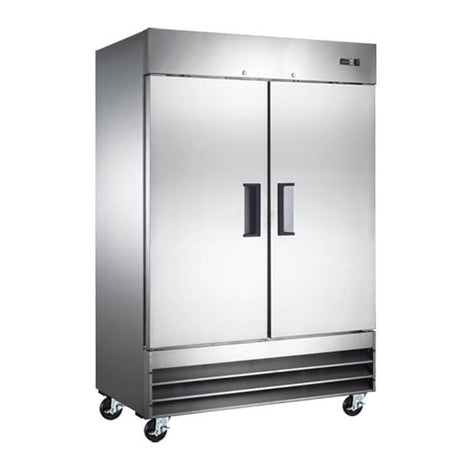 Omcan 50025 Solid Door Reach-In Freezer - 47 Cu Ft - Kitchen Pro Restaurant Equipment