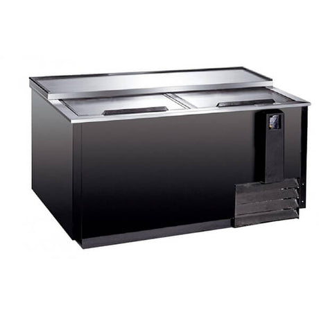 Omcan 50039 49.5" Black Horizontal Bottle Cooler - Kitchen Pro Restaurant Equipment